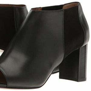 Aquatalia $495 Shaw Anil Black Calf Leather Bootie